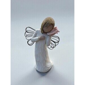 Willow Tree Figurine by Susan Lordi Demdaco Thinking of You Conch Shell 2004